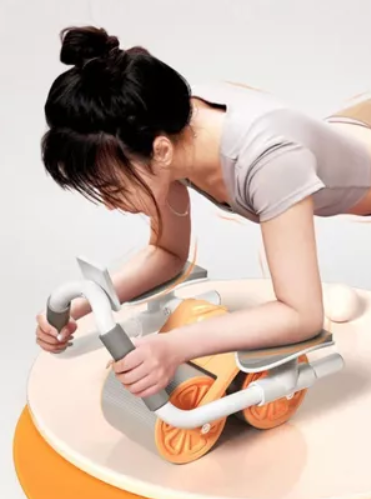 Rodillo Para Abdominales Con Soporte-0