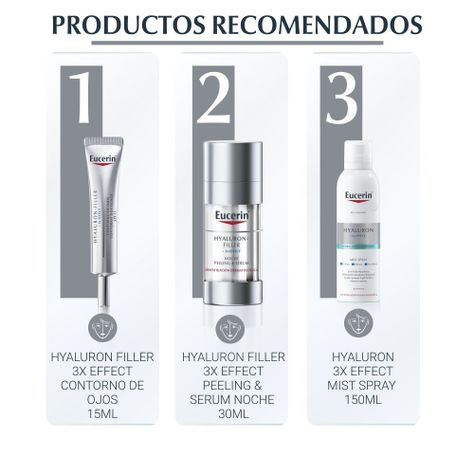 Eucerin Hyaluron Filler Serum & Peeling Noche 2X15ml-6