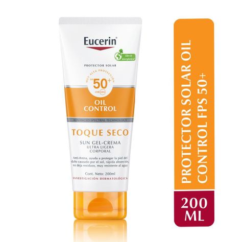 Protector Solar Corporal Eucerin Oil Control FPS50 200ml-0