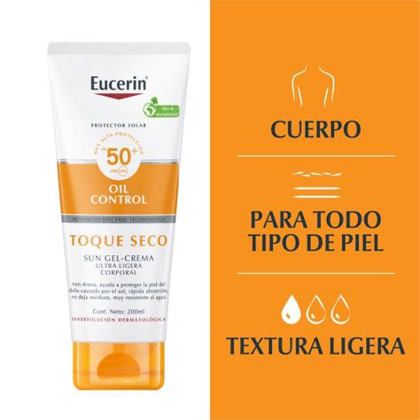 Protector Solar Corporal Eucerin Oil Control FPS50 200ml-3
