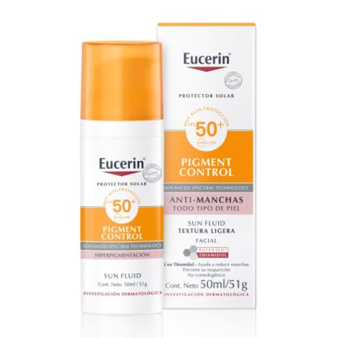 Protector Solar Pigment Control Eucerin FPS 50+ 50ml-1