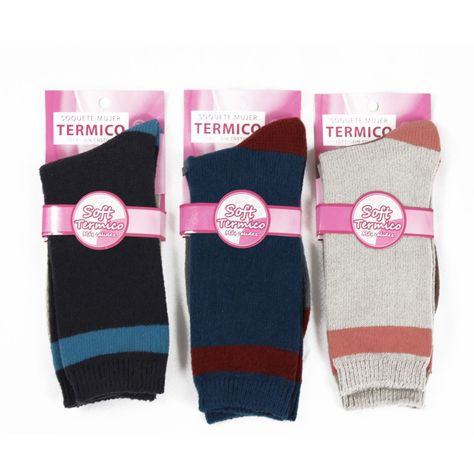 Calcetines Soft Termico Mujer pack de 3 pares-0