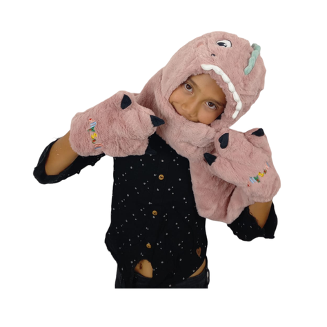 Conjunto Gorro, Guates y Bufanda 3 en 1-1