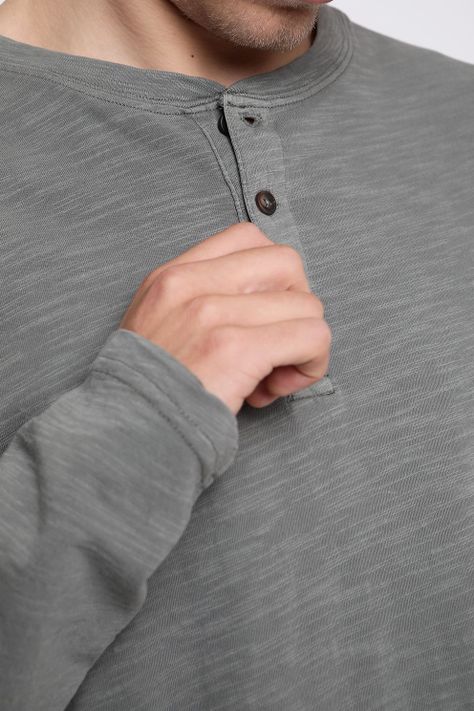 Polera manga  larga Hombre Mao Froens-1