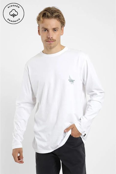 Polera manga  larga Hombre Hoja Froens-0