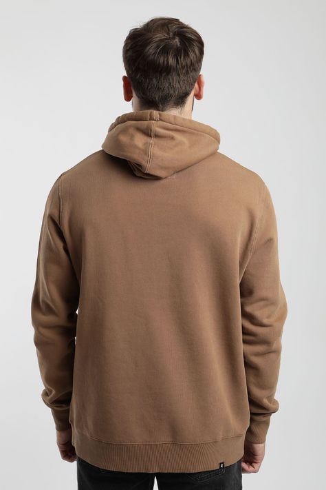 Polerón hombre Hoodie camel  -2