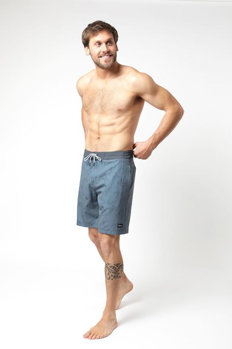 Traje de Baño Hombre Surfer Eucalipto -3