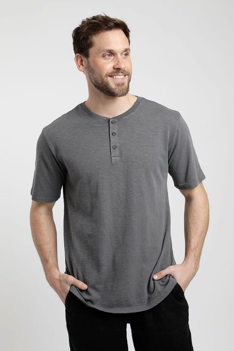 Polera manga corta hombre Mao -0