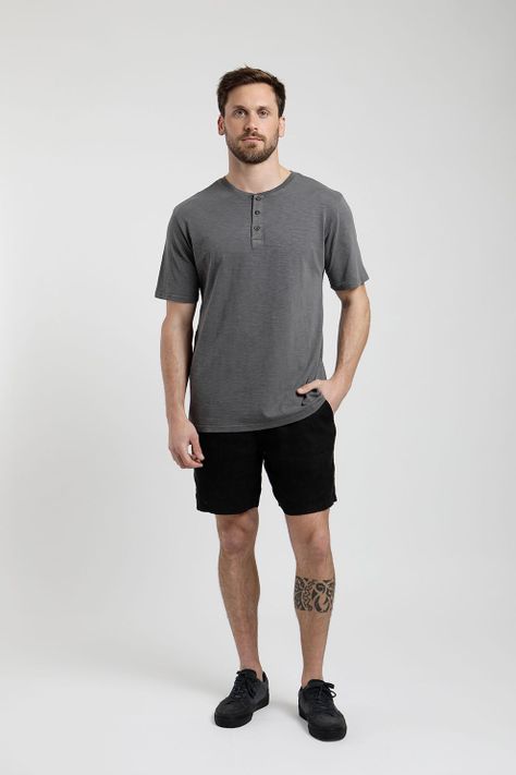 Polera manga corta hombre Mao -3