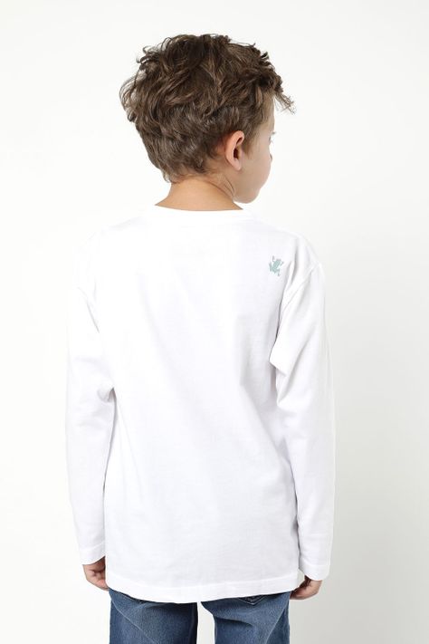 Polera Manga Larga Kids Hojas Froens-3