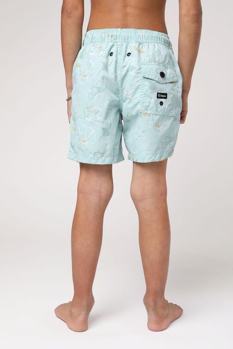 Traje de baño kids Peony celeste-3