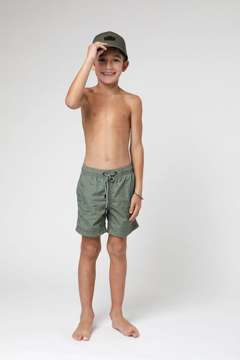Traje de Baño Kids Ramas -0