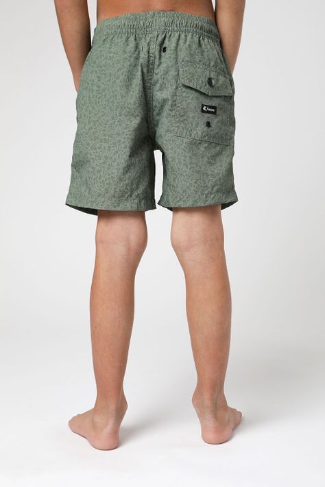 Traje de Baño Kids Ramas -2