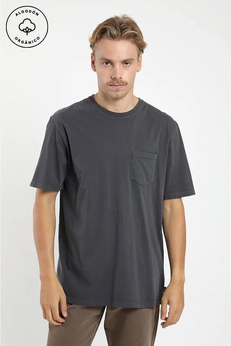 Polera Manga Corta Bolsillo Hombre Froens-0