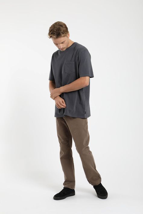 Polera Manga Corta Bolsillo Hombre Froens-1