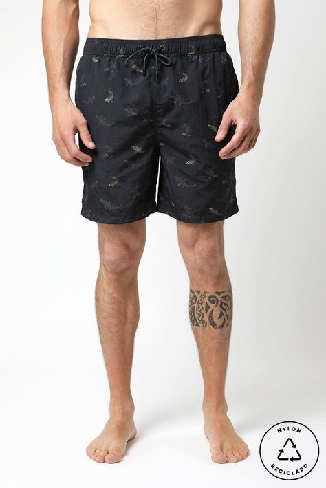 Traje de Baño Hombre Classic Pez -0