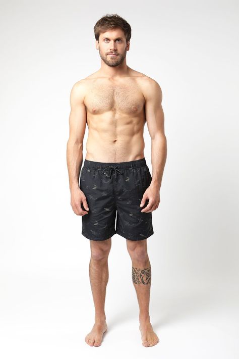 Traje de Baño Hombre Classic Pez -3