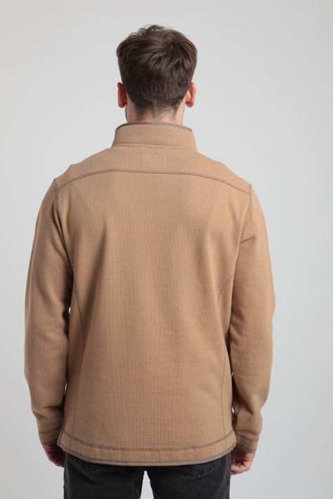 Polerón hombre Maiten camel -2