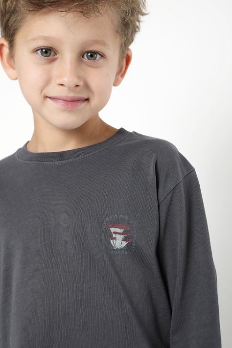 Polera Manga Larga Kids Fungi Froens-3