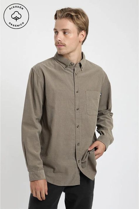 Camisa  Manga Larga Corduroy Froens Hombre-0