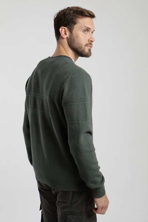 Chaleco hombre Grey olivo  -2