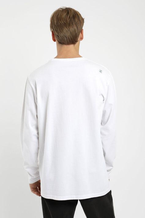 Polera Manga Larga Heavy Weight  Plain Hombre Froens-2