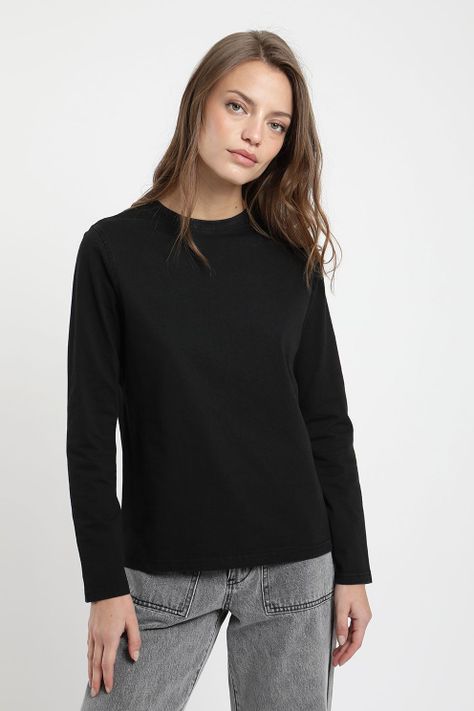 Polera manga  larga Mujer Nalca Froens-0