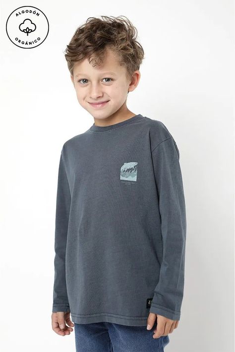 Polera Manga Larga Kids Pesca Froens-0