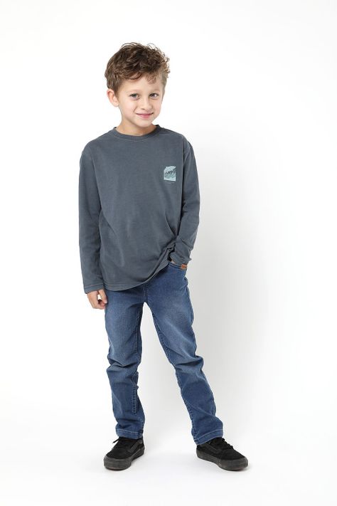 Polera Manga Larga Kids Pesca Froens-1