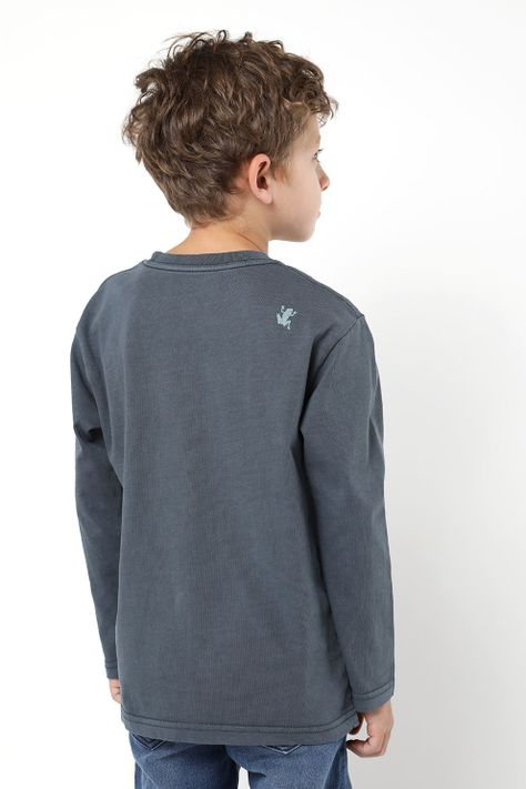 Polera Manga Larga Kids Pesca Froens-2