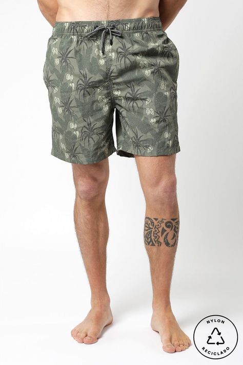 Traje de Baño Hombre Classic Filodendro -0