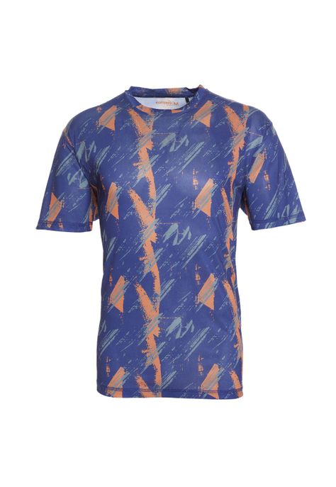 Polera Manga Corta Full Print Deportiva Regular Fit-3
