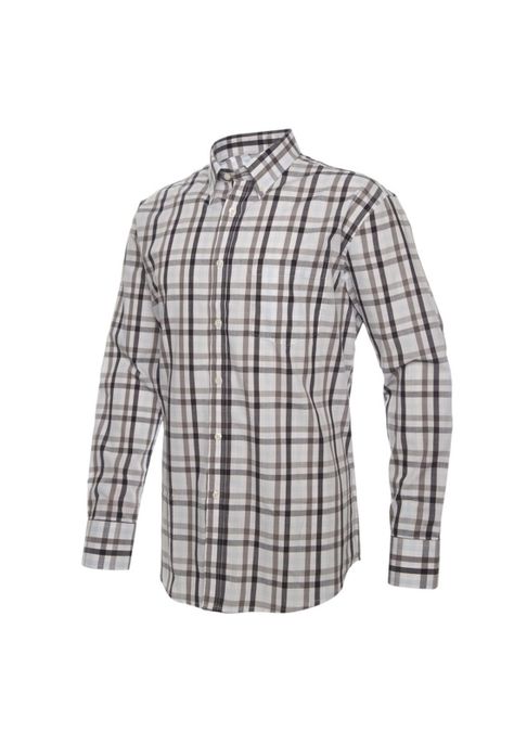 Camisa Fantasia Premium Manga Larga Boton Cuello-1