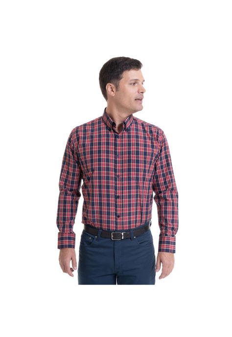 Camisa Fantasía Clásica Azul-0
