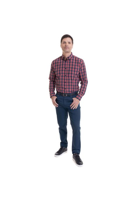 Camisa Fantasía Clásica Azul-2