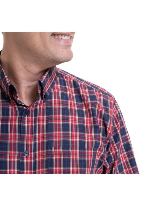 Camisa Fantasía Clásica Azul-3
