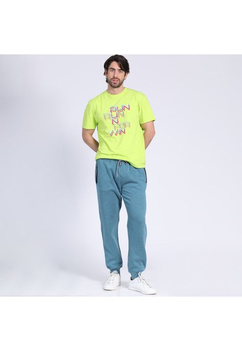 Buzo Jogger Sport Azul petróleo-0