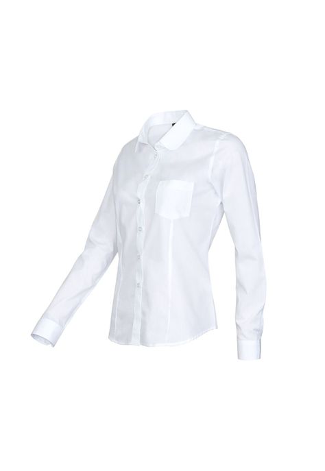 Blusa Entallada Colegio Blanca Niña-0