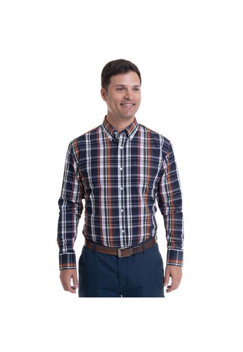 Camisa Fantasía Premium Azul-0