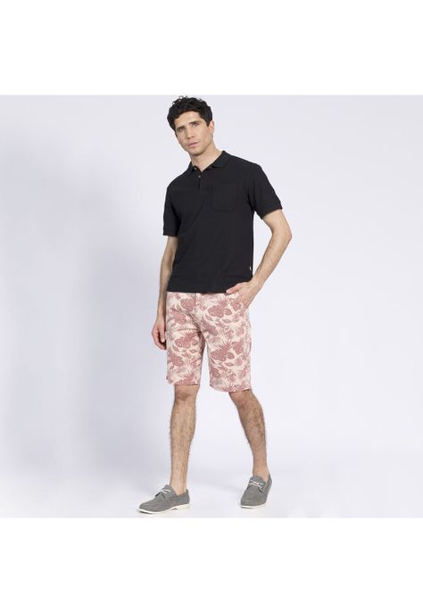 Bermuda Estampada Coral-0