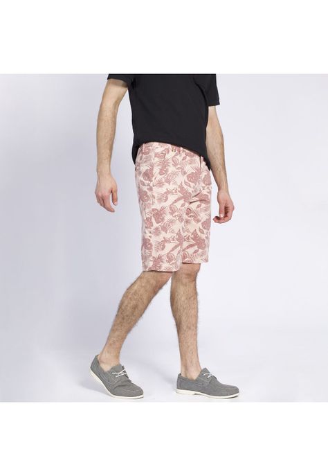 Bermuda Estampada Coral-1