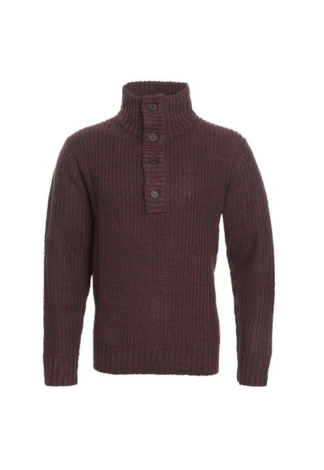 Sweater Botón Medio-1