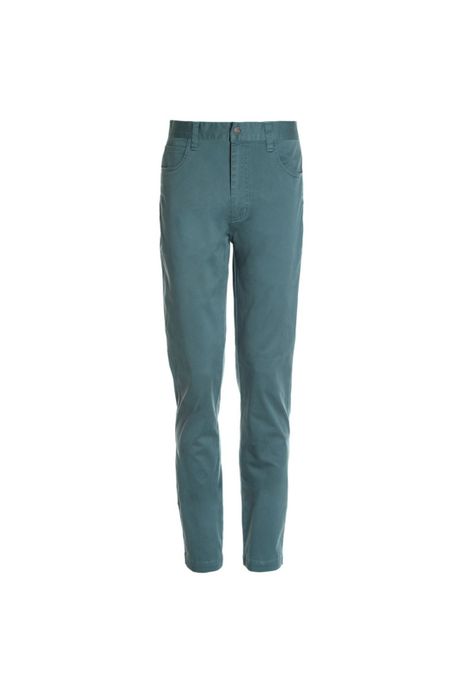 Pantalon 5 Bolsillos Spandex Verde Oscuro-3