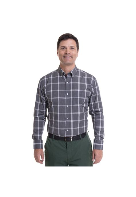 Camisa Fantasía Premium Gris-0