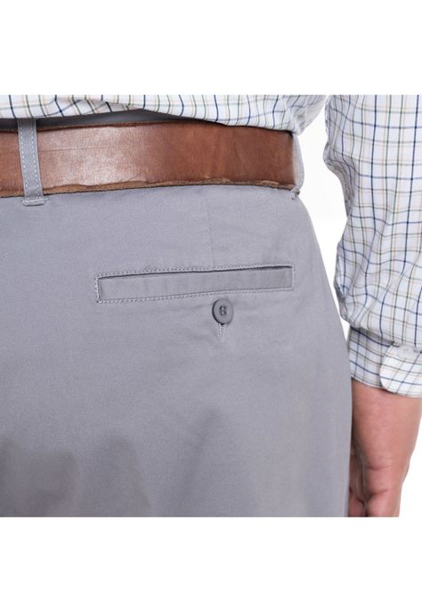 PANTALÓN FRENTE PLANO SPANDEX REGULAR FIT-2