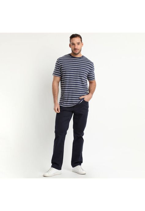 Polera Look Denim Azul Marino-0