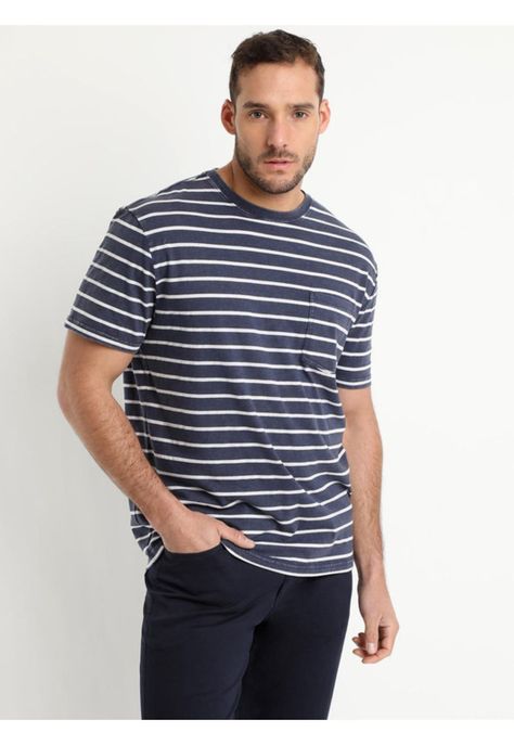 Polera Look Denim Azul Marino-1