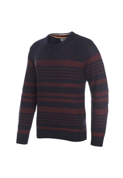 Sweater Cuello Redondo Listado-1
