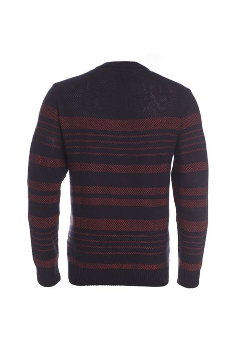 Sweater Cuello Redondo Listado-2