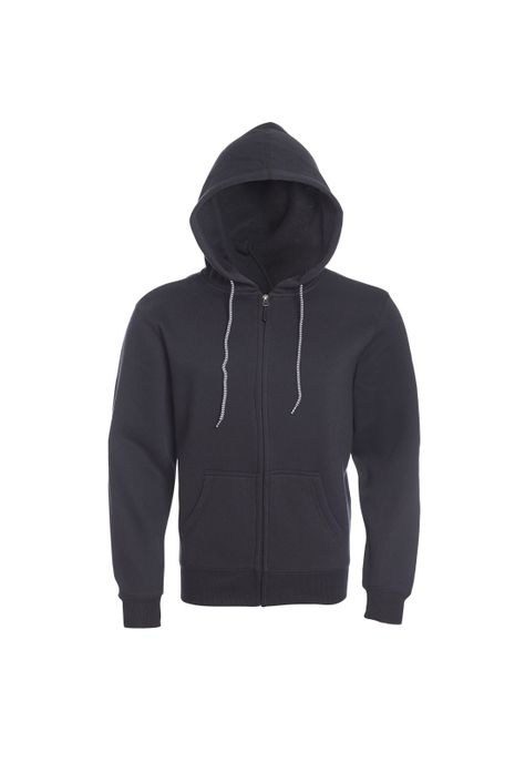 Polerón Full Zipper Negro-0